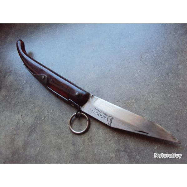 Ancien couteau de poche � palme AGOUTI