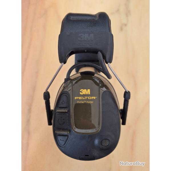 Casque �lectronique Peltor ProTac Hunter / Tr�s bon �tat