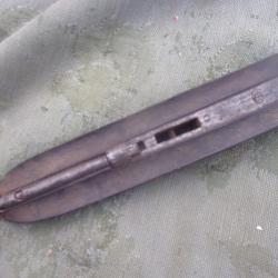 devant / longuesse de fusil juxtapos&eacute; de chasse  de longueur 21  cm
