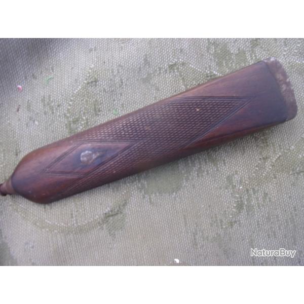 devant / longuesse de fusil juxtapos� de chasse  de longueur 19  cm