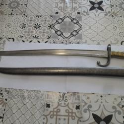 Sabre-ba&iuml;onnette mod&egrave;le 1866