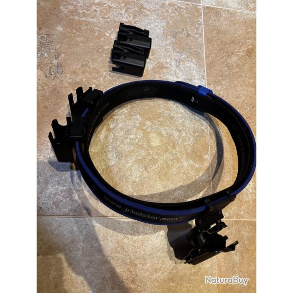 Ceinture TSV + Holster CZ shadow + 4 portes chargeurs