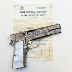 Pistolet neutralis&eacute; Browning GP 35 - Mod&egrave;le luxe "Renaissance"