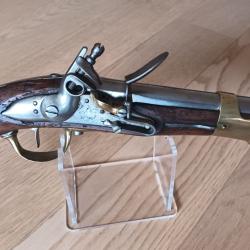 Pistolet AN IX r&eacute;glo cavalerie troupe