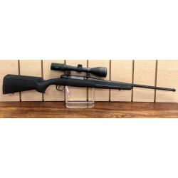 Occasion Savage Axis Gaucher Cal. 243 Win + Lunette Hawke