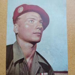 FEUILLET LA PRIERE DU PARA INDOCHINE ALGERIE WW2 LEGION ETRANGERE BIGEARD