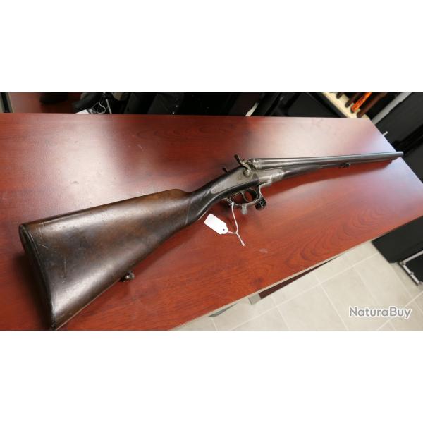 FUSIL A CHIENS EXTERIEURS 12/65 , MISE A PRIX 1 EUROS SANS PRIX DE RESERVE