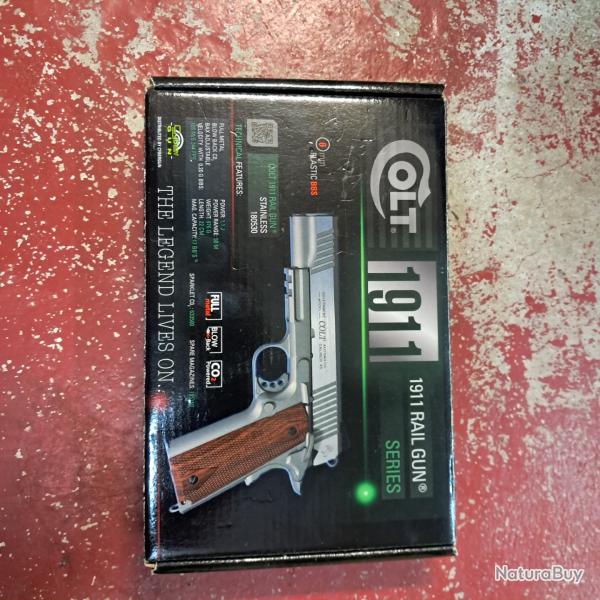 Colt 1911 Rail Gun Co2 GBB