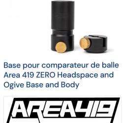 Comparateur de balle AREA 419