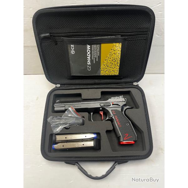 NEUF!!!! PISTOLET CZ SHADOW 2 TARGET 6'� CAL:9X19