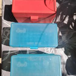 boites de rangement / transport MTM et J s J pour cartouches medium/large rifle