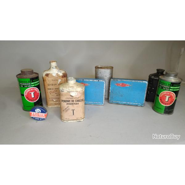 lot collection boites