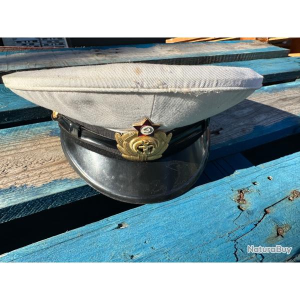 CASQUETTE D'officier Marine marchande, Fabrication Russe