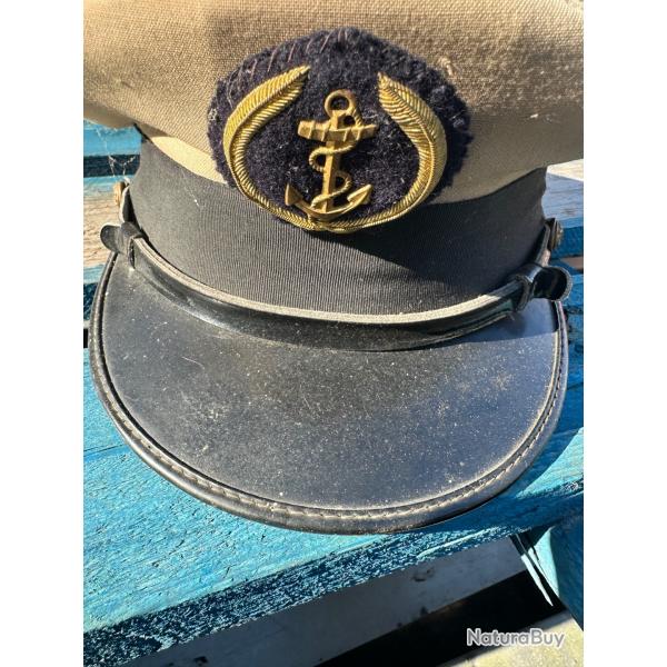 CASQUETTE Officier de pont, Marine marchande, France