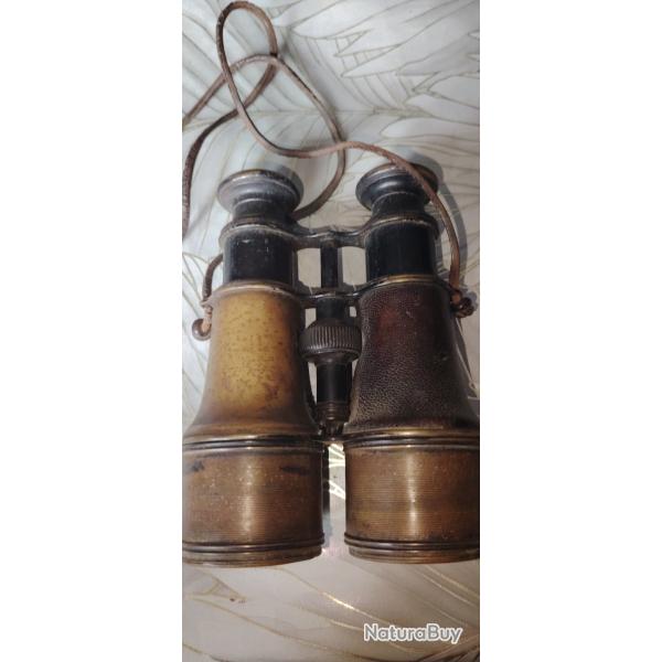 Ancienne paire de jumelles Lemaire Paris Avec �tui complet