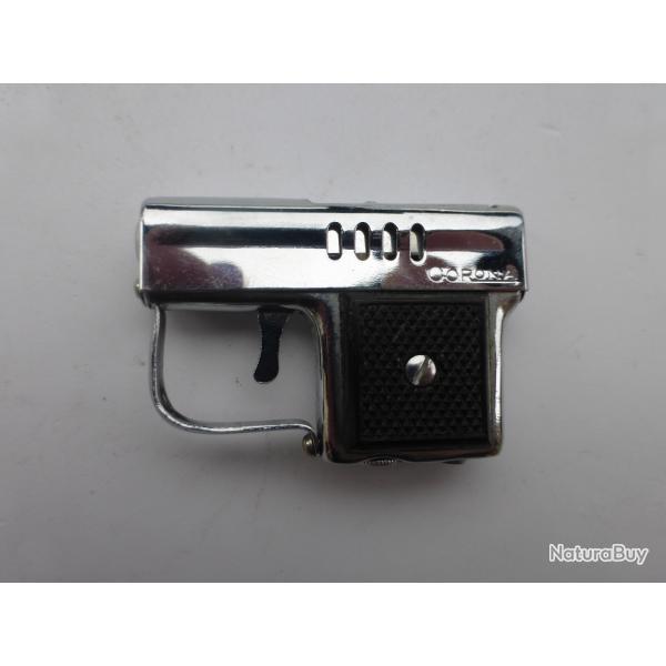 Int�ressant - et de qualit� - briquet miniature / faux pistolet . Pour collectionneur