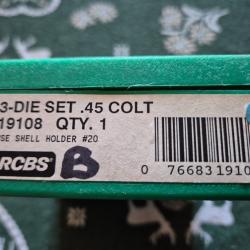 Outils de rechargement 45 colt