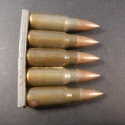 676 - Clip 5 cartouches 7,92 KURZ - WW 2