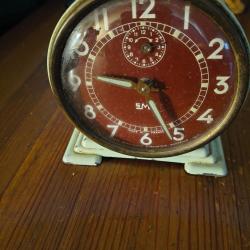 R&eacute;veil Vintage SMIfabrication fran&ccedil;aise fonction horloge et r&eacute;veil OK
