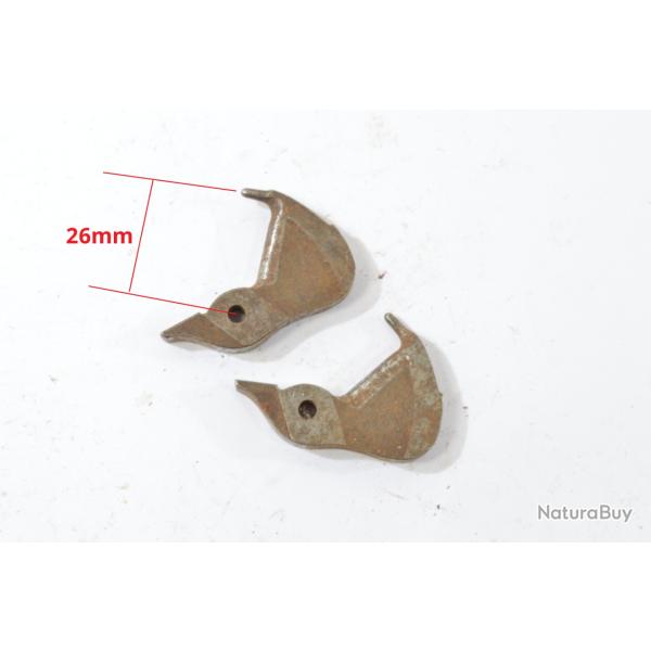 Paire de chien / percuteur pour fusil de chasse juxtapos�