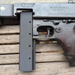 Reproduction de Chargeur de Pistolet Mitrailleur Thompson US M28A1 M1A1 WW2 39-45