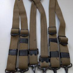 Bretelles de suspension US M-1936 WWII dat&eacute;es 1943