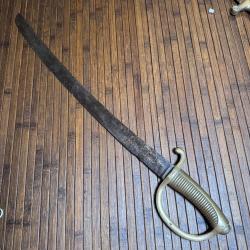 BEAU SABRE BRIQUET D'OFFICIER D'INFANTERIE