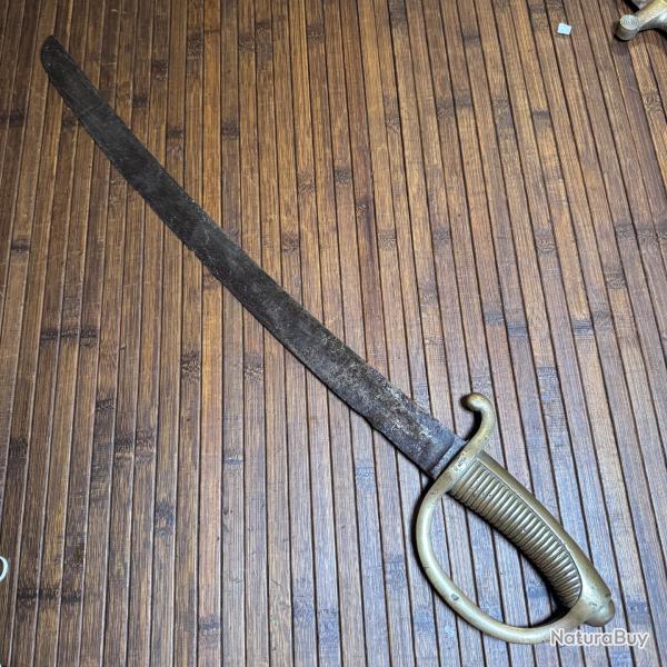 BEAU SABRE BRIQUET D'OFFICIER D'INFANTERIE