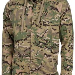 Gilet zipp&eacute; &agrave; capuche Jogger MFH Multi terrain