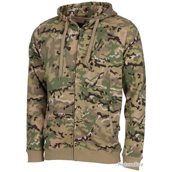 Gilet zipp� � capuche Jogger MFH - Multi-terrain L