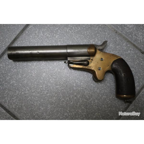 pistolet Fran�ais lance fus�es  mod�le 1917 ,14 18