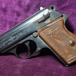 Pistolet Manurhin PPK, calibre 7,65 Browning - Fran&ccedil;ais Sous Licence Walther, Cat&eacute;gorie B