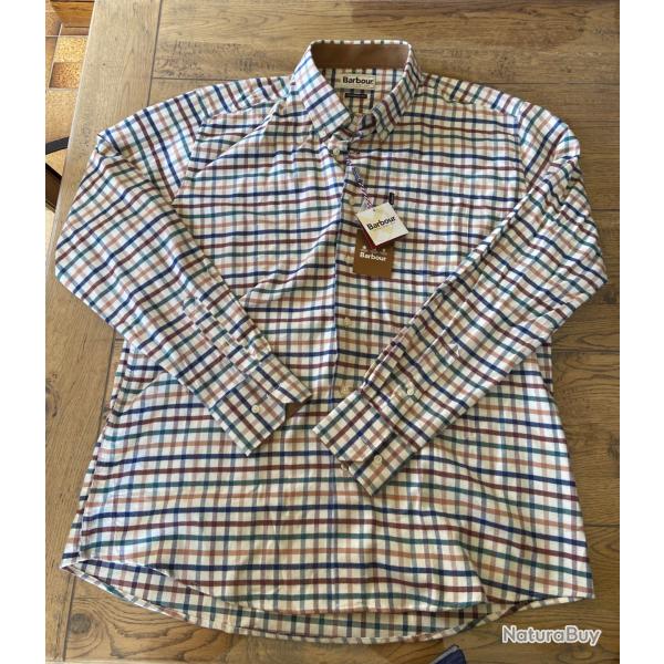 Chemise � carreaux barbour