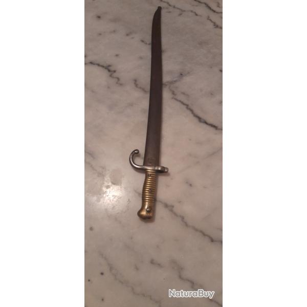 Ba�onnette chassepot 1971