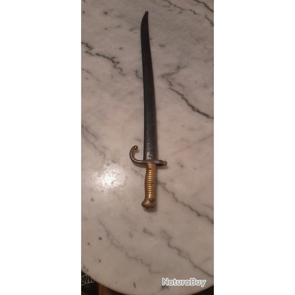 Ba�onnette chassepot 1867