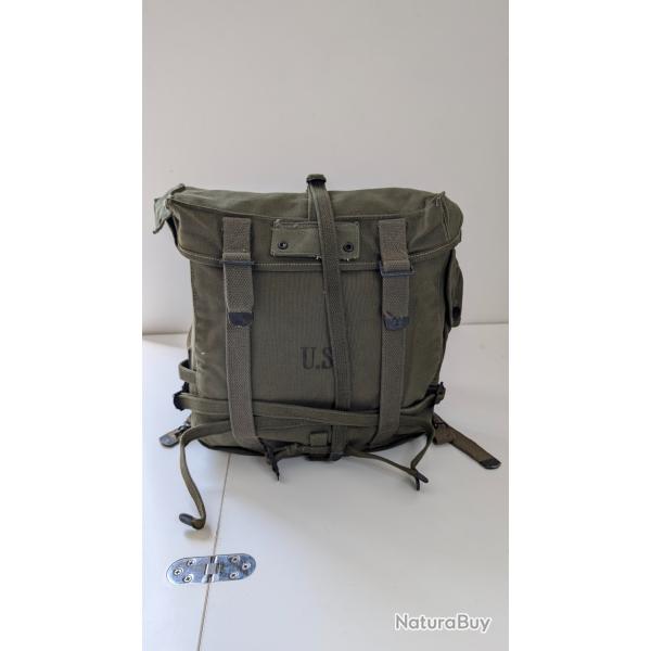 Sac � dos militaire am�ricain US M-1945 Combat Field Pack dat� 1945 � WW2