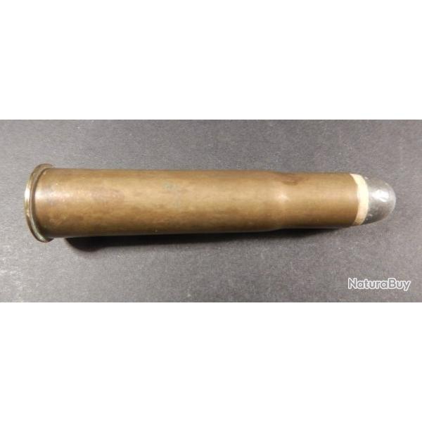 229 - Rare cartouche .577 - .500 EXPRESS N� 2 ELEY / Balle avec insert cuivre