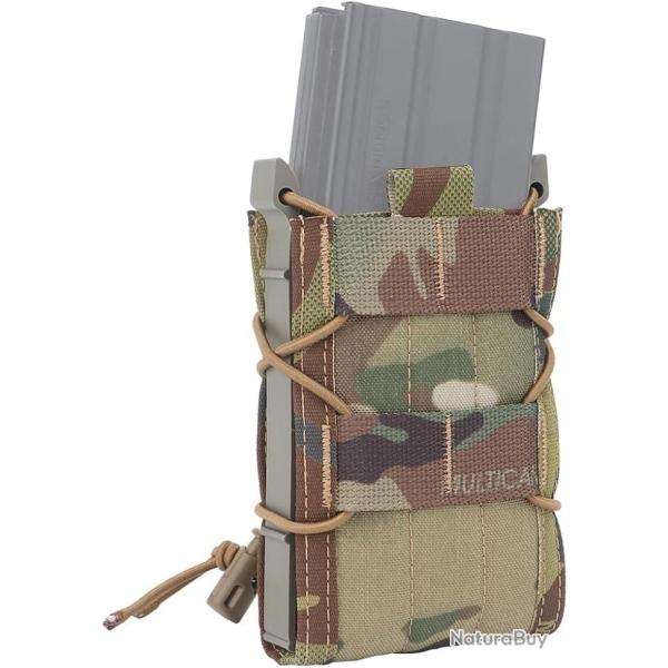 PORTE-CHARGEUR POUR CHARGEURS AR15, M4, AK, FAL, etc. - MULTICAM - LIVRAISON GRATUITE