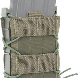 PORTE-CHARGEUR POUR CHARGEURS AR15, M4, AK, FAL, etc. - VERT - LIVRAISON GRATUITE