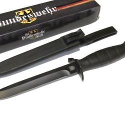 Couteau Tactical Fa&ccedil;on Glock d'Entrainement Bundesheer Autrichienne Acier Carbone Manche ABS