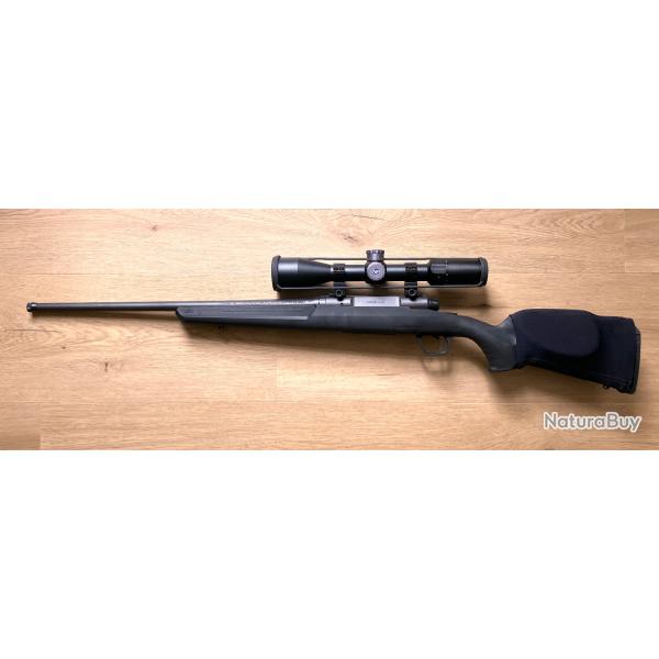 Carabine Savage axis XPSR 222 remington + lunette 6-24x50 r�gl�e � 200m