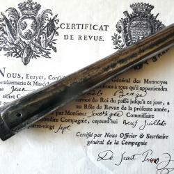 CANON POUR PISTOLET 1763-66 Saint Etienne 1775