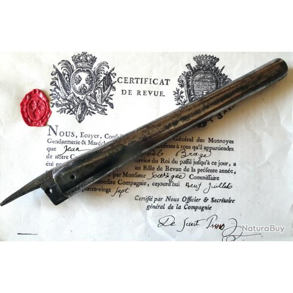 CANON POUR PISTOLET 1763-66 Saint Etienne 1775