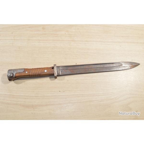 Baionnette Ba�onnette mauser 71/84, modifi�e 84/98 1er type R�giment B.R 18