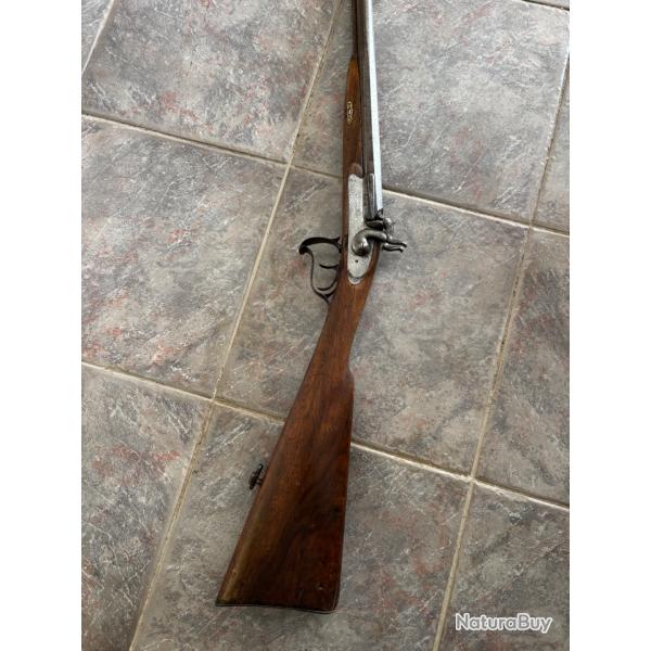 Fusil a poudre noire