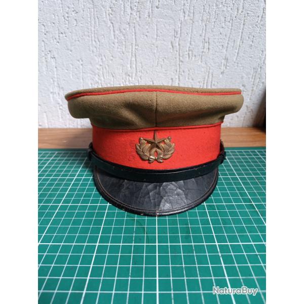 Rare Casquette d'Officier de la GARDE IMP�RIALE Japonaise - Type 98 - WW2