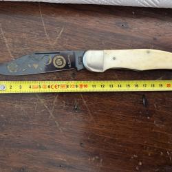 Rare Couteau Boker Solingen de Collection - Th&eacute;matique Franc-Ma&ccedil;onnerie - &Eacute;dition Limit&eacute;e n&deg;527