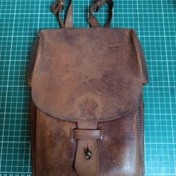 Sacoche Porte-Carte Cuir - Arm&eacute;e Imp&eacute;riale Japonaise WWII - Originale