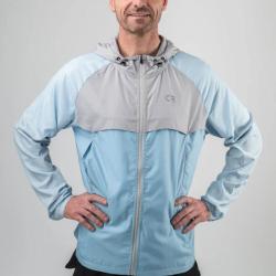 Veste L&eacute;g&egrave;re Trail / Running Homme Celeste Running "Ultralight MVT" S Bleu