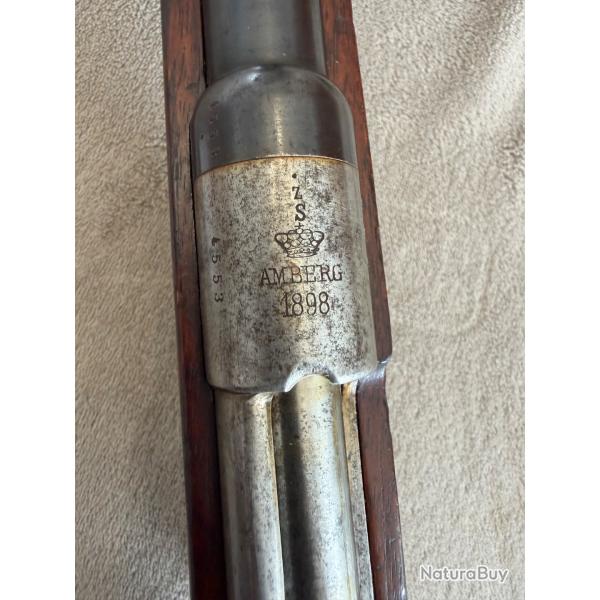 Mauser Gewehr 88 Amber pass� par l'empire Ottoman calibre 8 x57 IS
